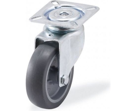 Поворотная колесная опора с площадкой KAMA 1702-MTB-050 