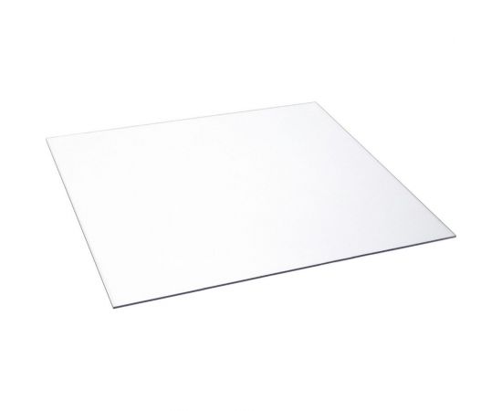 Поликарбонат монолитный прозрачный 3 мм, 500x500 мм Домовой Прошка 12739 