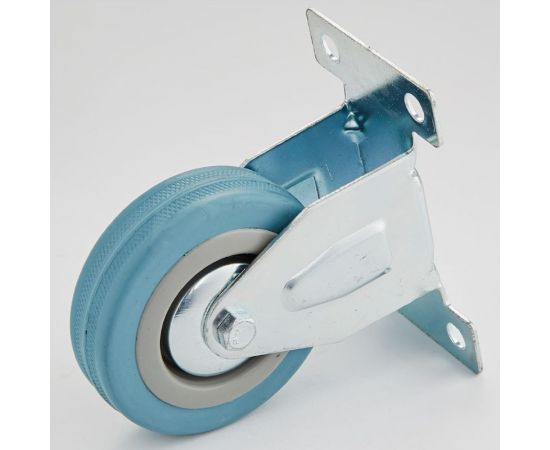 Колесо аппаратное неповоротное с панелью (100 мм; 55 кг; серая резина/полипропилен) Гидроагрегат 0R-00004568 