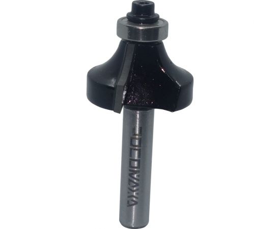 Фреза кромочная калевочная с нижним подшипником серия 1017 (30x16 мм; R10 мм; хвостовик 8 мм) Росомаха 801708 