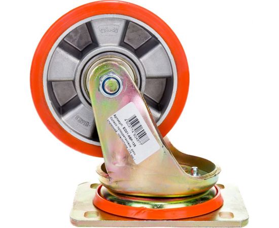 Колесо полиуретановое поворотное 125 мм MFK-TORG ED01-ABP-125 