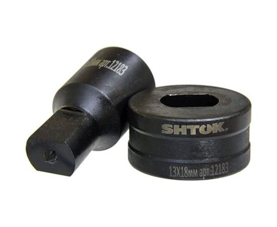 Комплект насадок к ШП-110/12 овал 13х18 мм SHTOK 12183 
