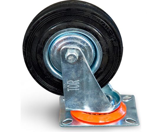 Колесо поворотное резина SC 55 125 мм (N) TOR 1024176 