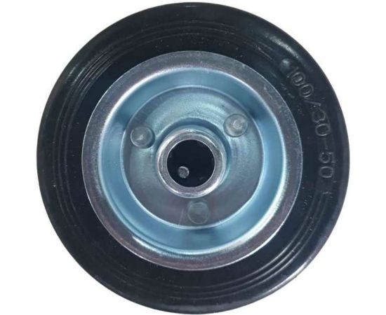Колесо C 46 (100 мм; литая резина; без втулки, чашек и болта (N)) TOR 1025349 