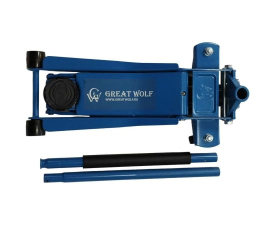 Низкопрофильный гидравлический подкатной домкрат Great Wolf 3 т, 78-505 мм GW-031 – изображение 11