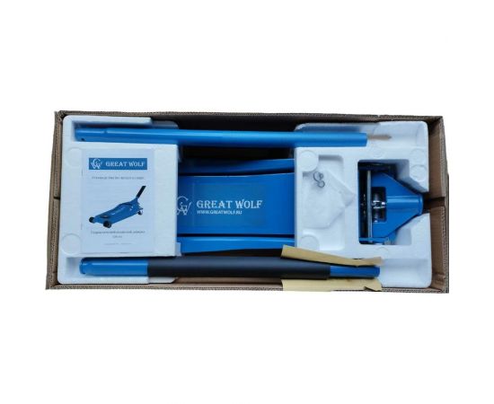 Низкопрофильный гидравлический подкатной домкрат Great Wolf 3 т, 78-505 мм GW-031 – изображение 13