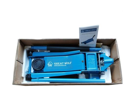 Низкопрофильный гидравлический подкатной домкрат Great Wolf 3 т, 78-505 мм GW-031 – изображение 14