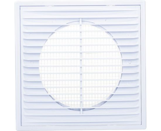 Решетка с выходом под вентиляцию (d=100 мм; 150х150х47 мм) Эвент П1515П10Ф – изображение 2
