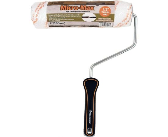 Малярный валик ROLLINGDOG Micro-Max 230 мм, премиум микрофибра, ворс 12,7 мм, бюгель 8 мм 60206 – изображение 2