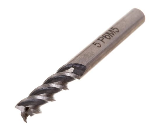 Фреза концевая ц/х Р6М5/HSS (5х13х47 мм; Z3) JSD 57518 – изображение 3