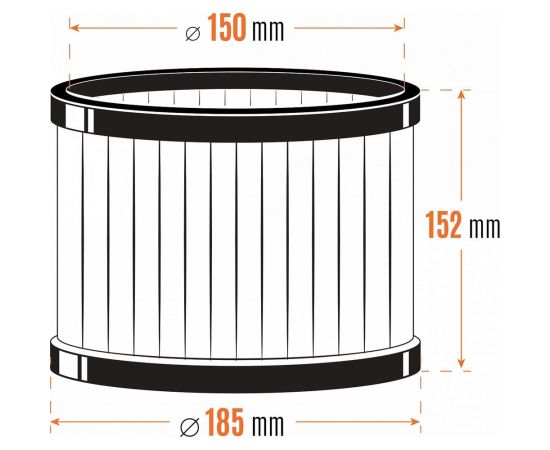Фильтр HEPA Daewoo DAVC 60HF – изображение 3