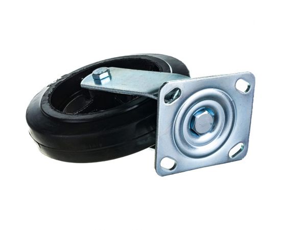 Колесо большегрузное обрезиненное поворотное SCD80 200 мм MFK-TORG 1083200 – изображение 3