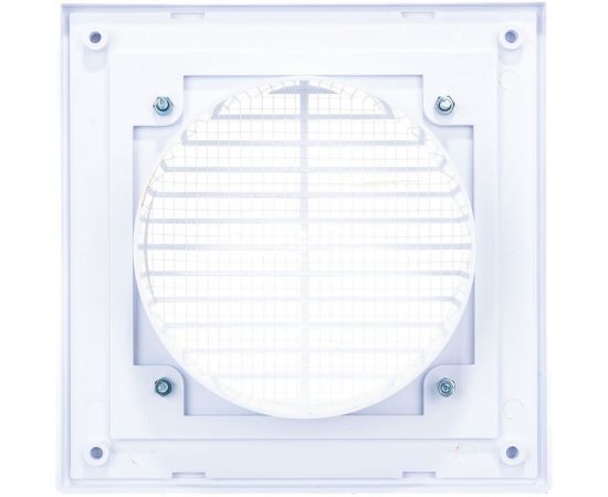 Решетка с выходом под вентиляцию (d=100 мм; 150х150х47 мм) Эвент П1515П10Ф – изображение 3