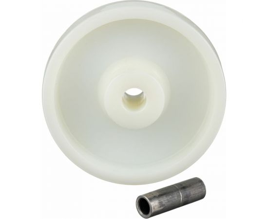 Колесо под ось (200 мм; подшипник скольжения; грузоподъемность 600 кг; полиамид) СТЕЛЛА-ТЕХНИК N48200PNYSW – изображение 3