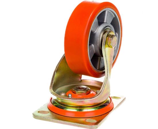 Колесо полиуретановое поворотное 125 мм MFK-TORG ED01-ABP-125 – изображение 3