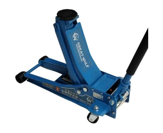 Низкопрофильный гидравлический подкатной домкрат Great Wolf 3 т, 78-505 мм GW-031 – изображение 5