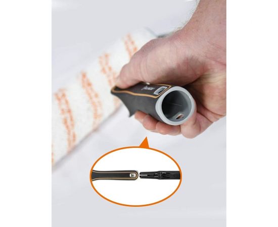 Малярный валик ROLLINGDOG Micro-Max 230 мм, премиум микрофибра, ворс 12,7 мм, бюгель 8 мм 60206 – изображение 5