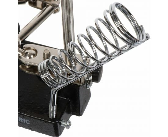 Держатель для пайки многофункциональный ДПМ Алмаз 2 зажима крокодил, лупа с LED подсветкой, 3хААА TDM SQ1025-0706 – изображение 5