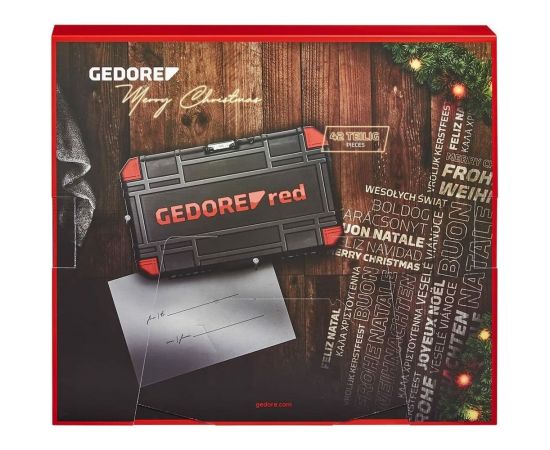 Набор инструмента GEDORE RED Адвент Календарь на 2022 3304900 – изображение 6