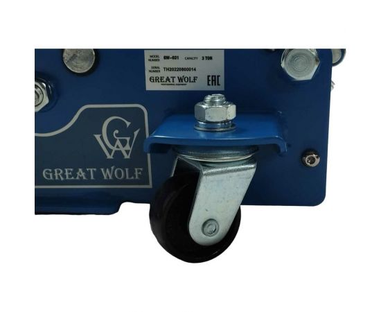 Низкопрофильный гидравлический подкатной домкрат Great Wolf 3 т, 78-505 мм GW-031 – изображение 7