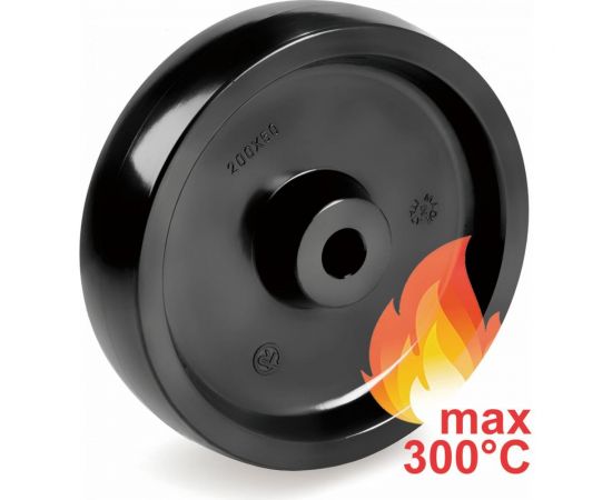 Колесо (100 мм; 200 кг) Tellure rota 672202 – изображение 9