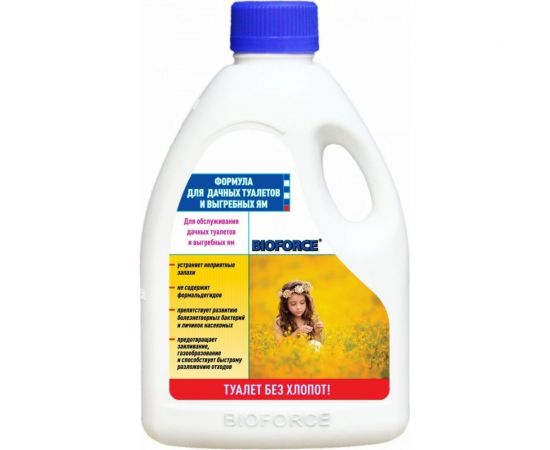 ФОРМУЛА для дачных туалетов и выгребных ям 1000 мл BIOFORCE bch-044 