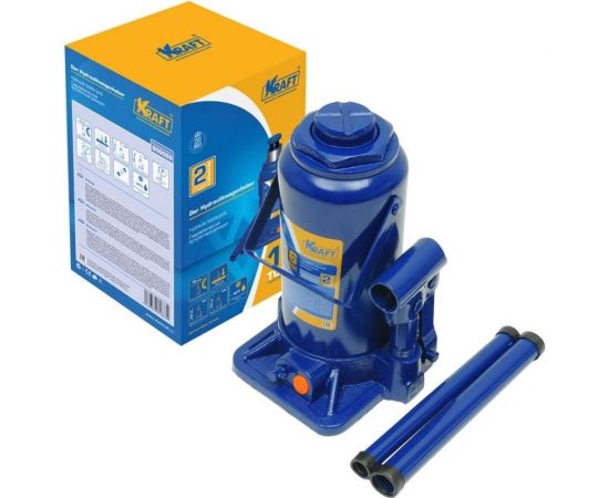 Бутылочный домкрат KRAFT 16 т, min 230mm-max 470mm KT 800020 