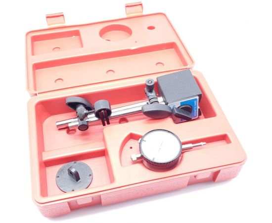 Индикатор со стойкой 0-10 мм, 0.01 мм, съемное ушко ТЕХНОРЕАЛ МА600050517 