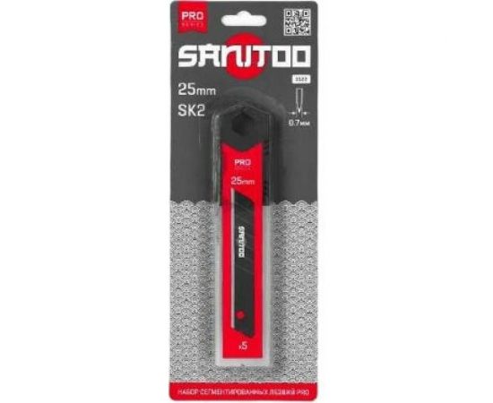 Набор сегментированных лезвий PRO 25 мм, 5 шт Sanitoo 3122 