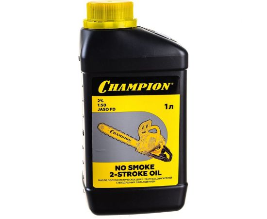 Масло для 2-тактных двигателей полусинтетическое JASO FD 1 л Champion 952830 