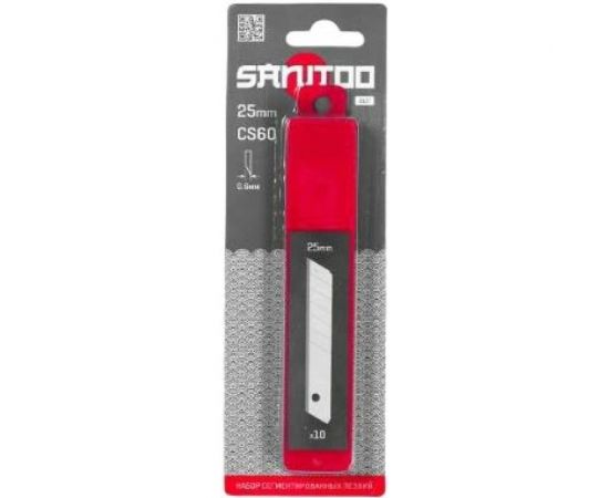 Набор сегментированных лезвий 25 мм, 10 шт Sanitoo 3127 