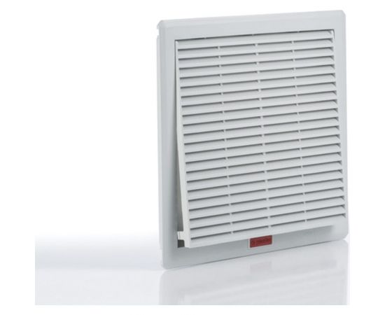 Решетка вентиляционная с фильтром IP54 (325х325 мм; серая) Plastim PFI3000 