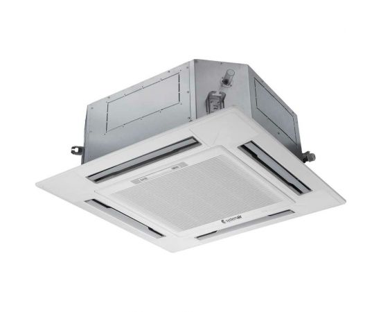 Кассетный фанкойл SYSTEMAIR SYSIMPLE FCS100A с декоративной панелью RH20100001 