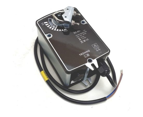 Электропривод воздушной заслонки с пружиной SC-03DN/230V, 3Nm, ON/OFF, 230AC TECHNO 210300 