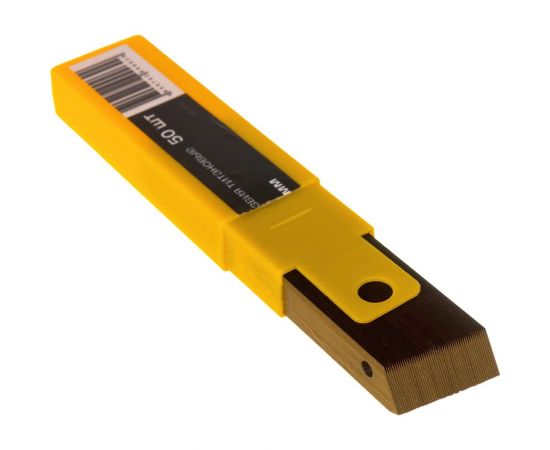 Лезвия 9 мм титановые 50 штук в упаковке Inforce 11-03-12 