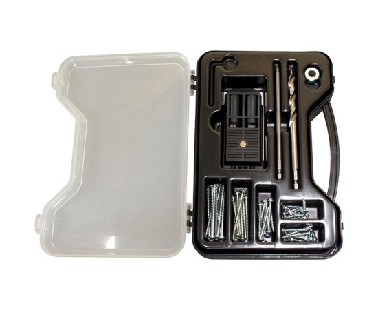 Кондуктор в систейнере на 2 гильзы для соединений под углом Pocket-Hole с набором из 50 саморезов WOODWORK PHJ-02 SET – изображение 2