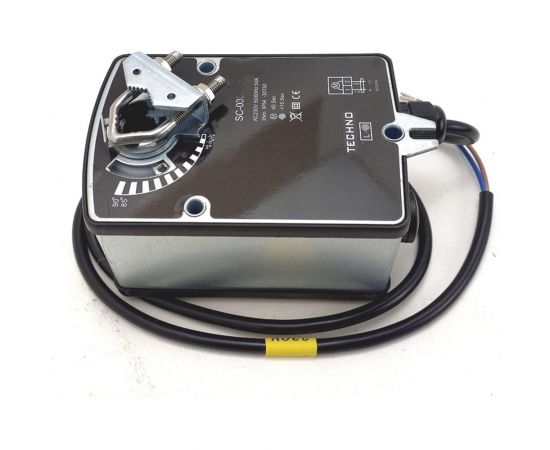 Электропривод воздушной заслонки с пружиной SC-03DN/230V, 3Nm, ON/OFF, 230AC TECHNO 210300 – изображение 2