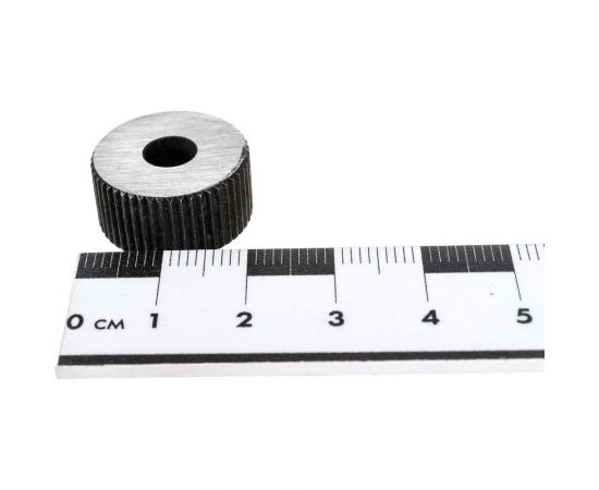 Ролик d 19.3x9.5x6.4 мм с одинарной прямой насечкой 1 мм CNIC 63613 – изображение 2