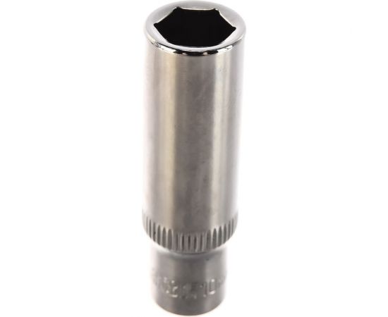 Головка торцевая 6-гранная глубокая (10 мм; 50 мм; 1/4"") с держателем ЭВРИКА ER-90307H – изображение 2