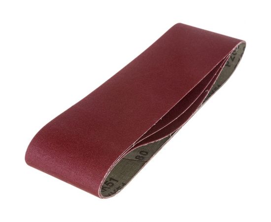 Ленты шлифовальные по металлу и дереву (3 шт; 75х533 мм; К280) Энкор 20239 – изображение 2