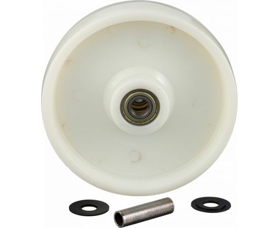 Колесо под ось (200 мм; шарикоподшипник; грузоподъемность 600 кг; полиамид) СТЕЛЛА-ТЕХНИК N48200BNYSW – изображение 3