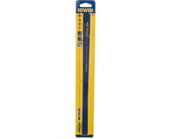 Биметаллическое ножовочное полотно по металлу (32tpi, 12""/300 мм, 2 шт.) Irwin 10504525 – изображение 3