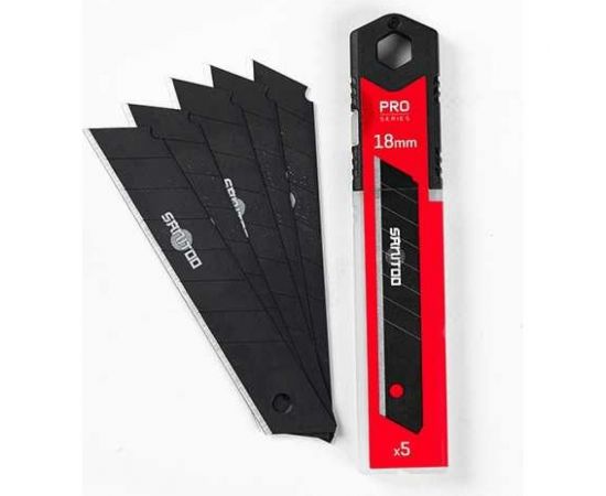 Набор сегментированных лезвий PRO 18 мм, 5 шт Sanitoo 3121 – изображение 3