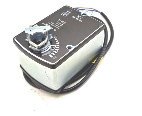 Электропривод воздушной заслонки с пружиной SC-03DN/230V, 3Nm, ON/OFF, 230AC TECHNO 210300 – изображение 5