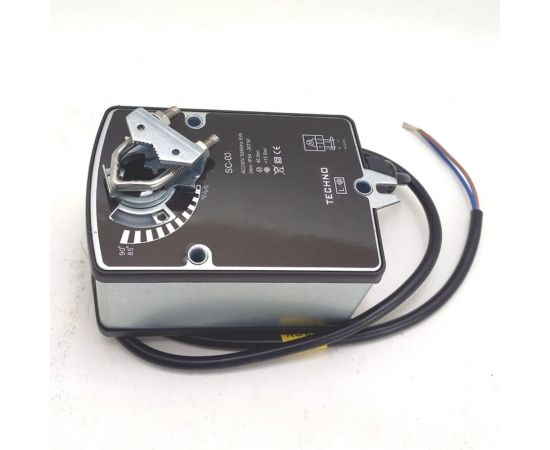 Электропривод воздушной заслонки с пружиной SC-03DN/230V, 3Nm, ON/OFF, 230AC TECHNO 210300 – изображение 6