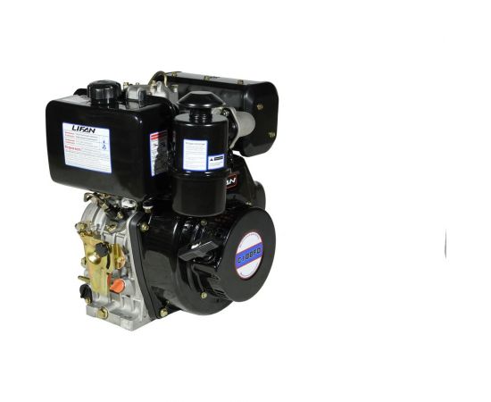 Двигатель Diesel 188FD D25, 6A шлицевой вал LIFAN 00-00003289 – изображение 8