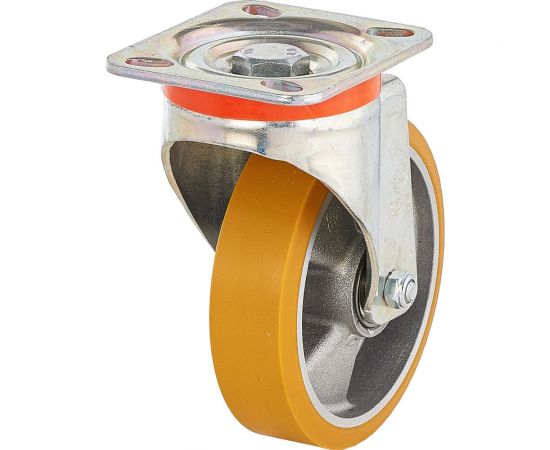 Колесо с вращающейся опорой и пластиной крепления (100 мм; 250 кг) Tellure rota 657602 – изображение 8