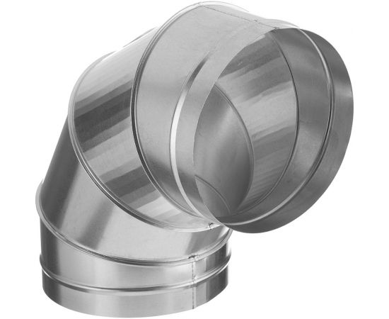 Отвод для воздуховодов (оцинкованный; 90 градусов; 200 мм) ORE 2248240003575 