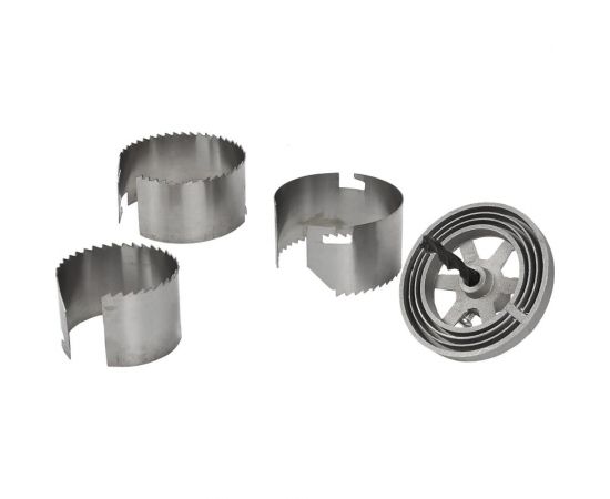 Набор коронок по дереву 60-74 мм, 30 мм, 3 шт Спец 610104 