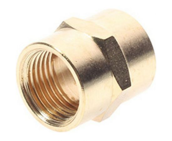 Соединитель резьбовой F1/4"xF1/8" ЭВРИКА ER-FF04/02 